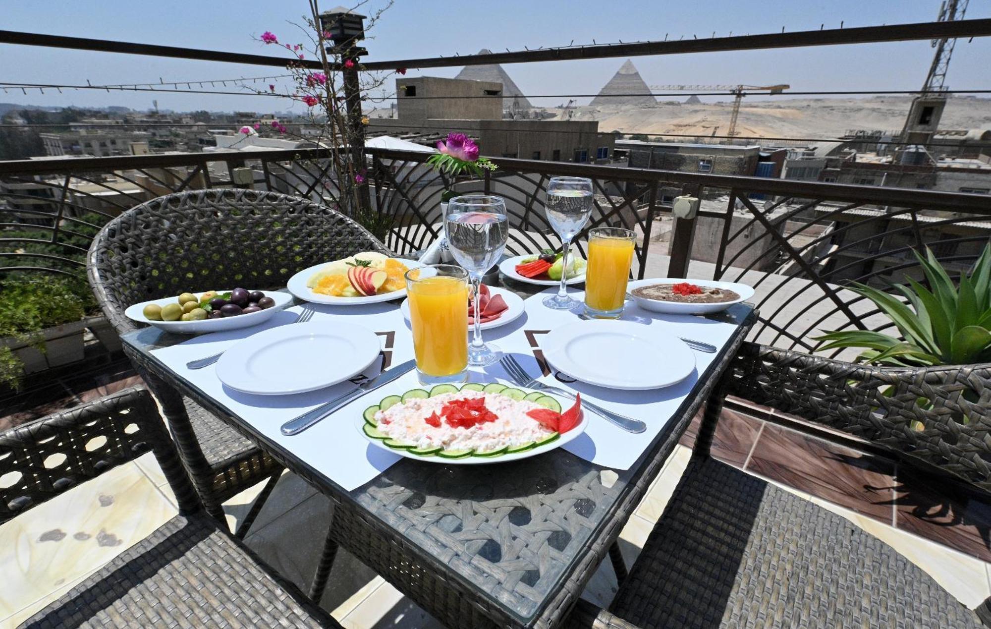 Hotel Pyramids Gem Plaza Kafret el-Gabal Exterior foto